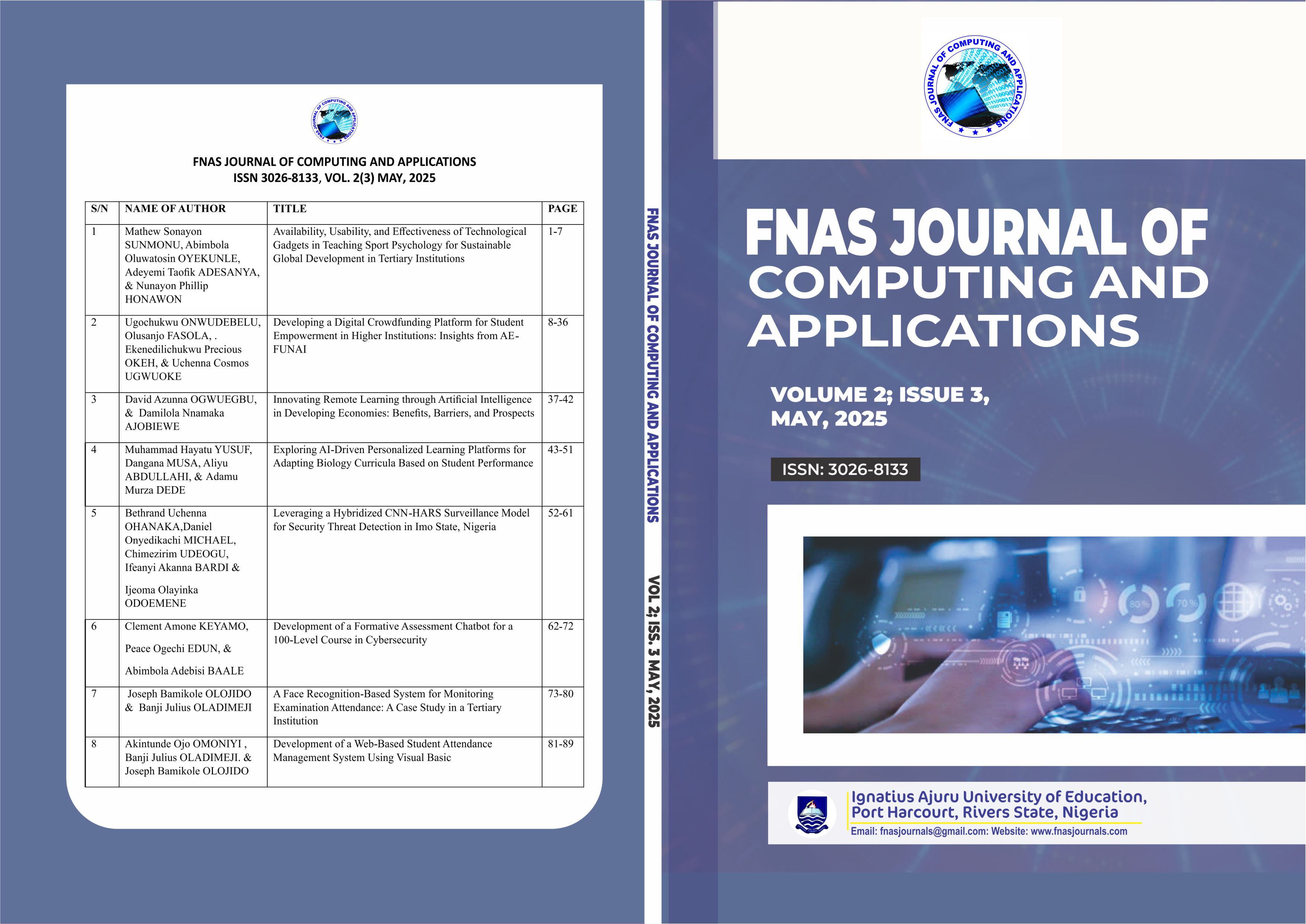 					View Vol. 2 No. 3 (2025): 2025-FNAS-JCA-2-3
				